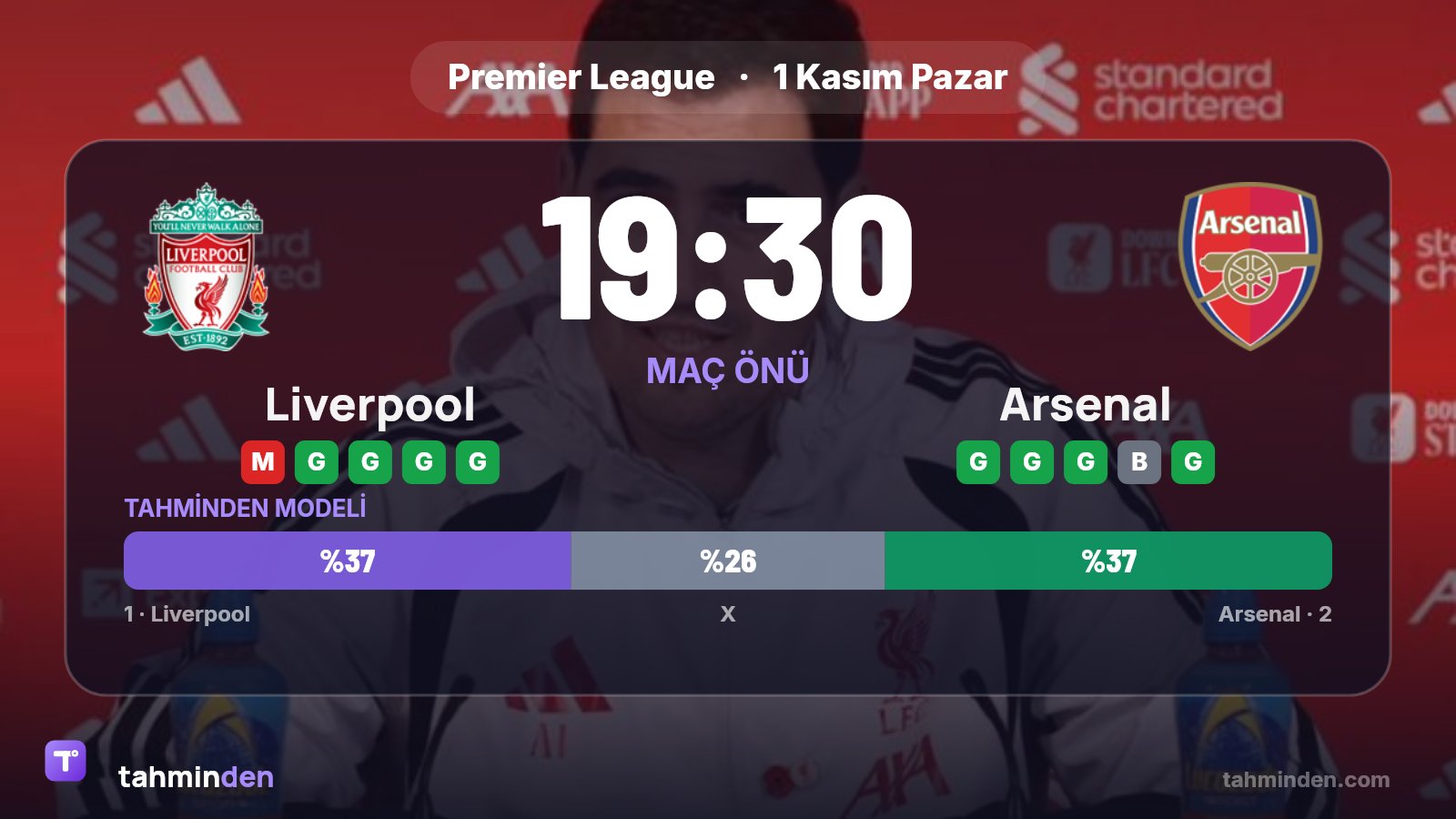 🚨 Liverpool'da Arne Slot yerine Andoni Iraola'nın takımı Pazar günü Anfield'da Arsenal'i ağırlayacak; ev…